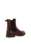 Marco Tozzi Distressed Chelsea Boots, Brown