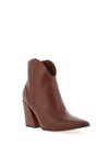 Marco Tozzi Pointed Toe Heeled Boots, Cognac