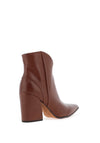 Marco Tozzi Pointed Toe Heeled Boots, Cognac