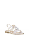 Marco Tozzi Vegan Leather Strappy Sandals, White