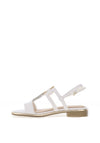 Marco Tozzi Vegan Leather Strappy Sandals, White