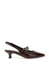 Marco Tozzi Slingback Point Shoe, Brown