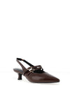 Marco Tozzi Slingback Point Shoe, Brown