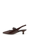 Marco Tozzi Slingback Point Shoe, Brown