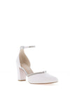Marco Tozzi Rope Diamante Heeled Shoes, White