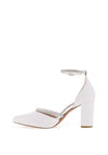Marco Tozzi Rope Diamante Heeled Shoes, White