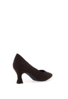 Marco Tozzi Faux Suede Court Heels, Brown