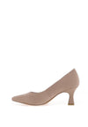 Marco Tozzi Faux Suede Court Heels, Taupe