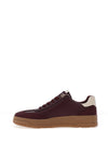 Marco Tozzi Chunky X Platform Trainers, Wine