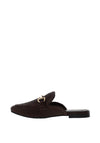Marco Tozzi Weave Mule Flat Shoes, Brown
