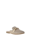 Marco Tozzi Weave Mule Flat Shoes, Gold