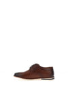 Marcozzi Boys Oslo Formal Lace Up Shoe, Cognac