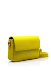 Valentino Zero Small Flapover Crossbody Bag, Yellow