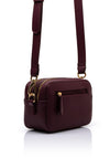 Valentino Zero Small Camera Bag, Wine