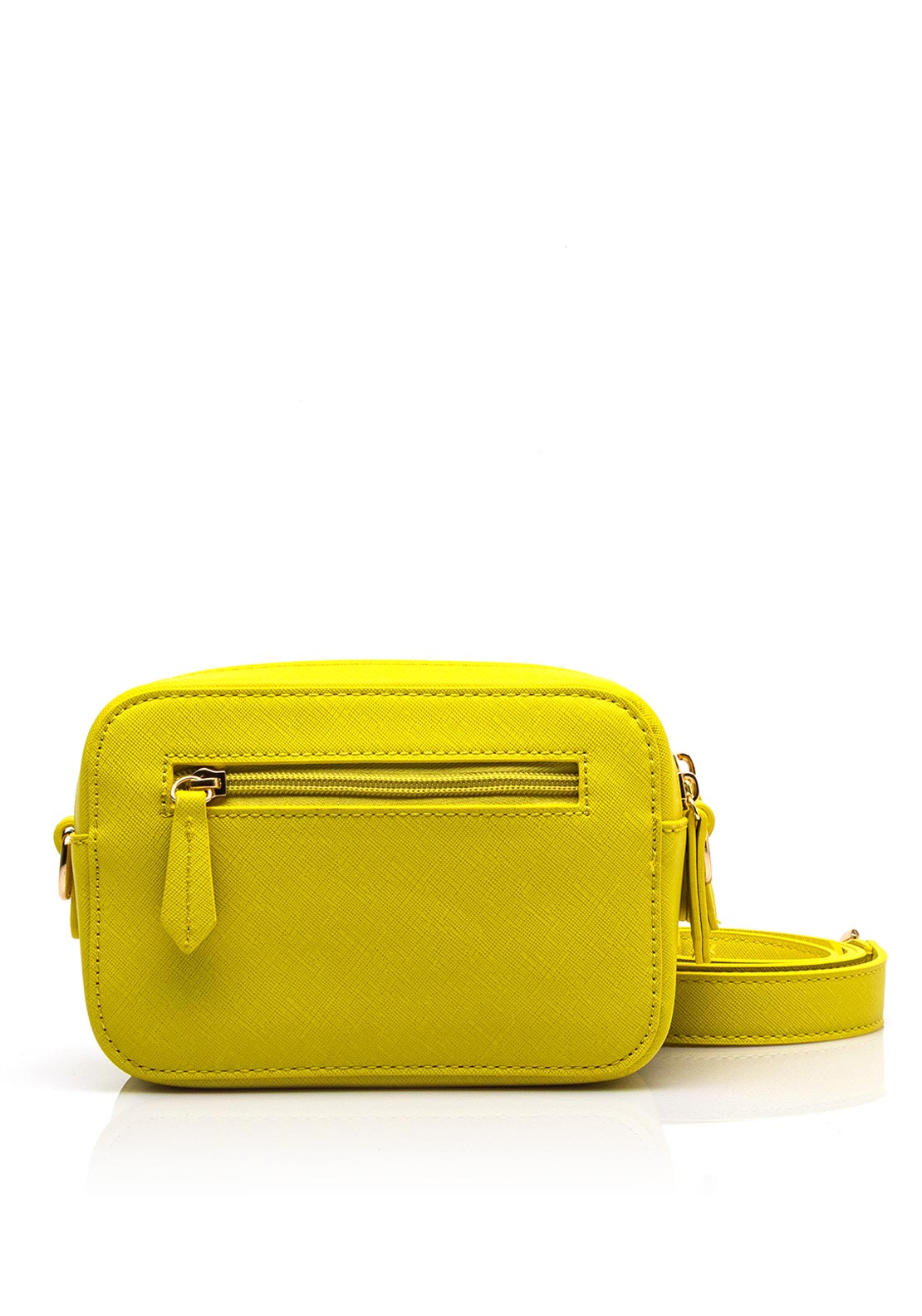 Valentino Zero Small Camera Bag, Yellow