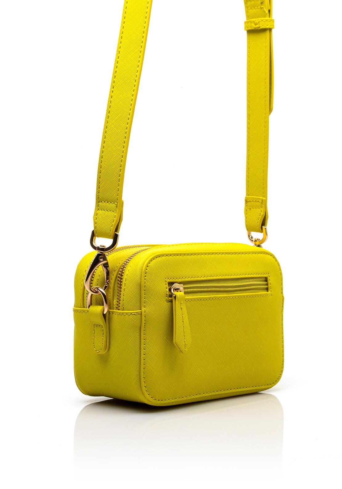 Valentino Zero Small Camera Bag, Yellow