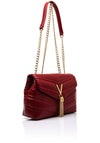 Valentino Privilege Tassel Detail Shoulder Bag, Red
