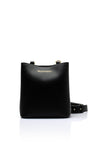Valentino Faith Smooth Medium Bucket Bag, Black