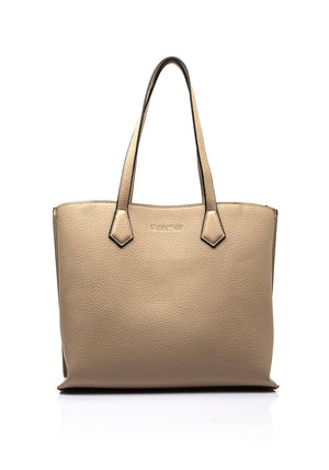 Valentino Fall Re Large Tote Bag, Beige