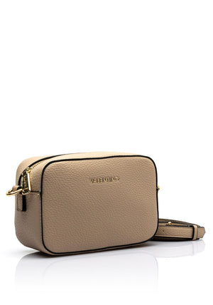 Valentino Fall Re Camera Crossbody Bag, Beige