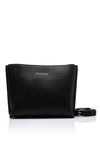 Valentino Fall Pebbled Faux Leather Crossbody Bag, Black