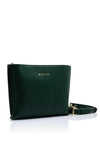 Valentino Fall Pebbled Faux Leather Crossbody Bag, Green