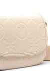 Valentino Samba Re Flap Bag, Cream