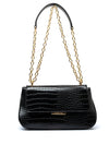 Valentino Afrodite Flap Bag, Black