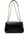 Valentino Afrodite Flap Bag, Black