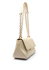 Valentino Afrodite Flap Bag, Cream
