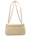 Valentino Afrodite Flap Bag, Cream