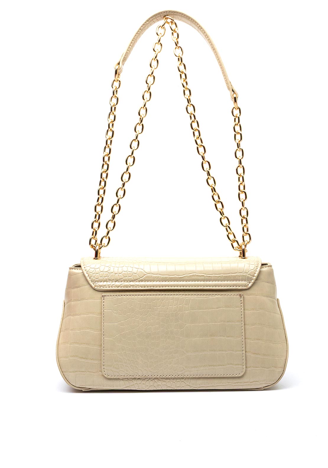 Valentino Afrodite Flap Bag, Cream