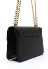 Valentino Melia Flap Bag, Black