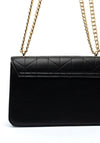 Valentino Melia Flap Bag, Black