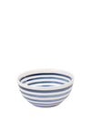 Mary Berry At Home Striped Cereal Bowl, Blue
