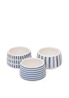 Mary Berry At Home Patterned Nibble Bowl Set, Blue