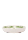 Mary Berry At Home Patterned Pasta Bowl, Green