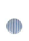 Mary Berry At Home Striped Side Plate, Blue