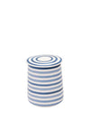 Mary Berry At Home Striped Tea Canister, Blue