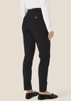 Masai Pamala Fitted High Waisted Trousers, Black