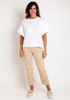 Masai Dalit Flare Cuff T-Shirt, White