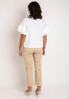 Masai Dalit Flare Cuff T-Shirt, White