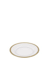 Premier Housewares Side Plate with Gold Rim, 21cm