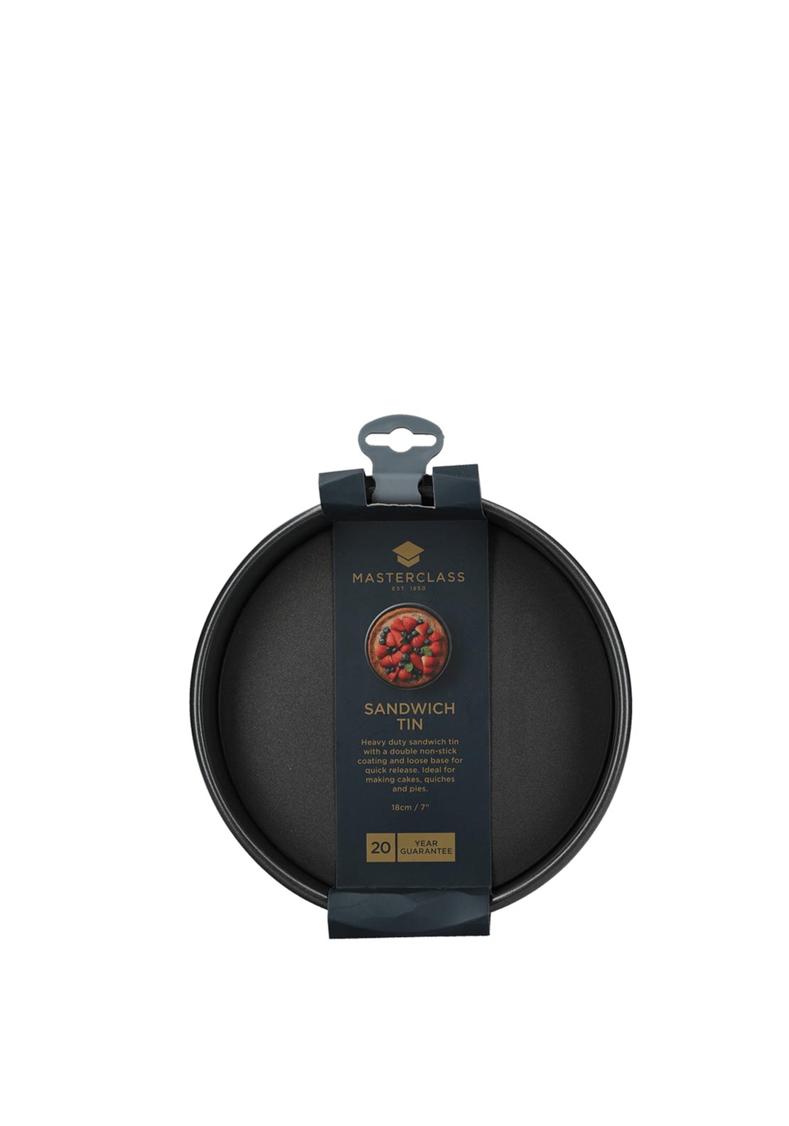 Kitchen Craft Masterclass 18cm Non-Stick Sandwich Tin