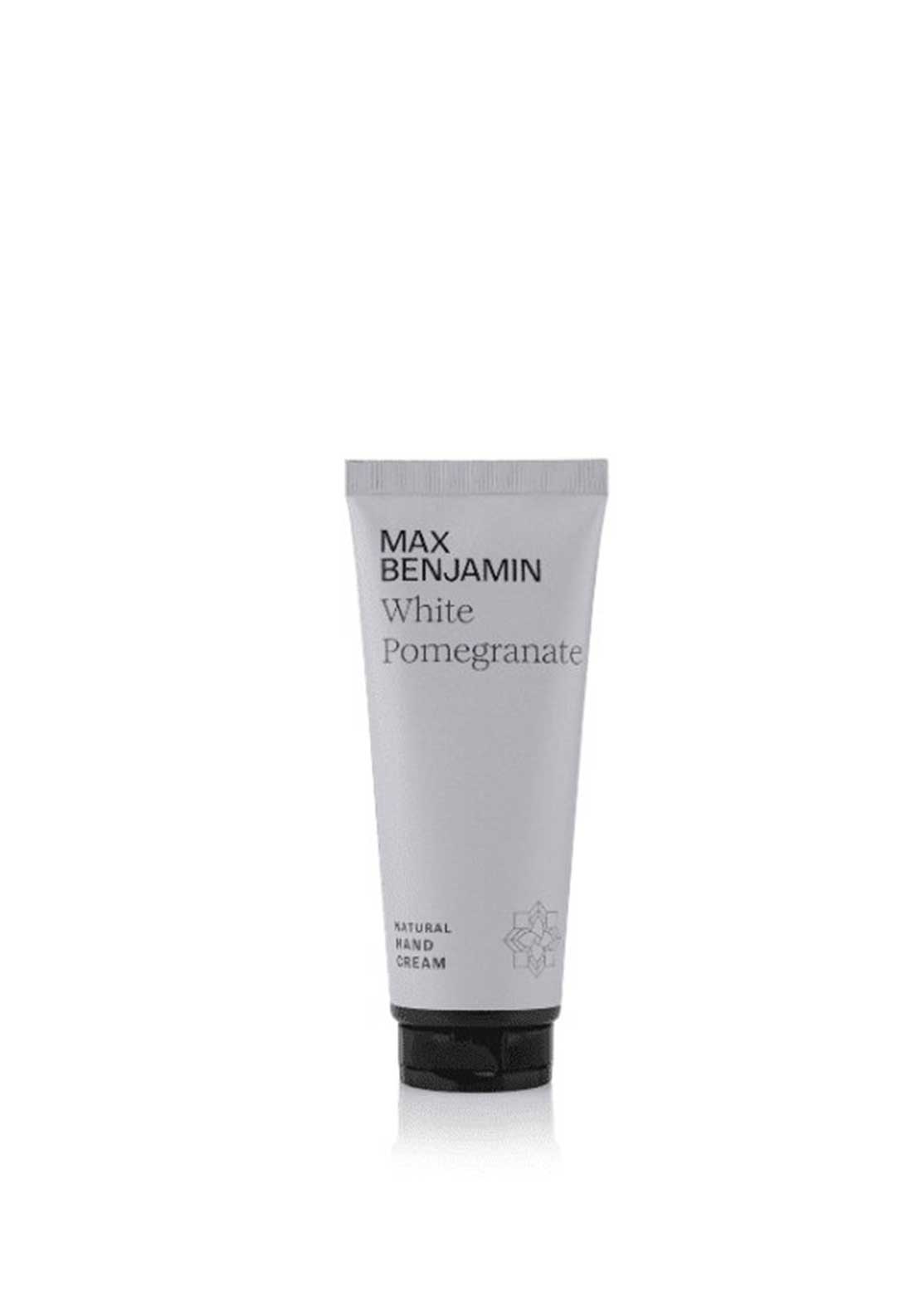 Max Benjamin White Pomegranate Natural Hand Cream, 75ml