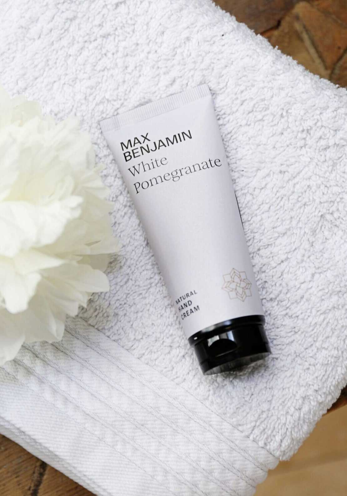 Max Benjamin White Pomegranate Natural Hand Cream, 75ml