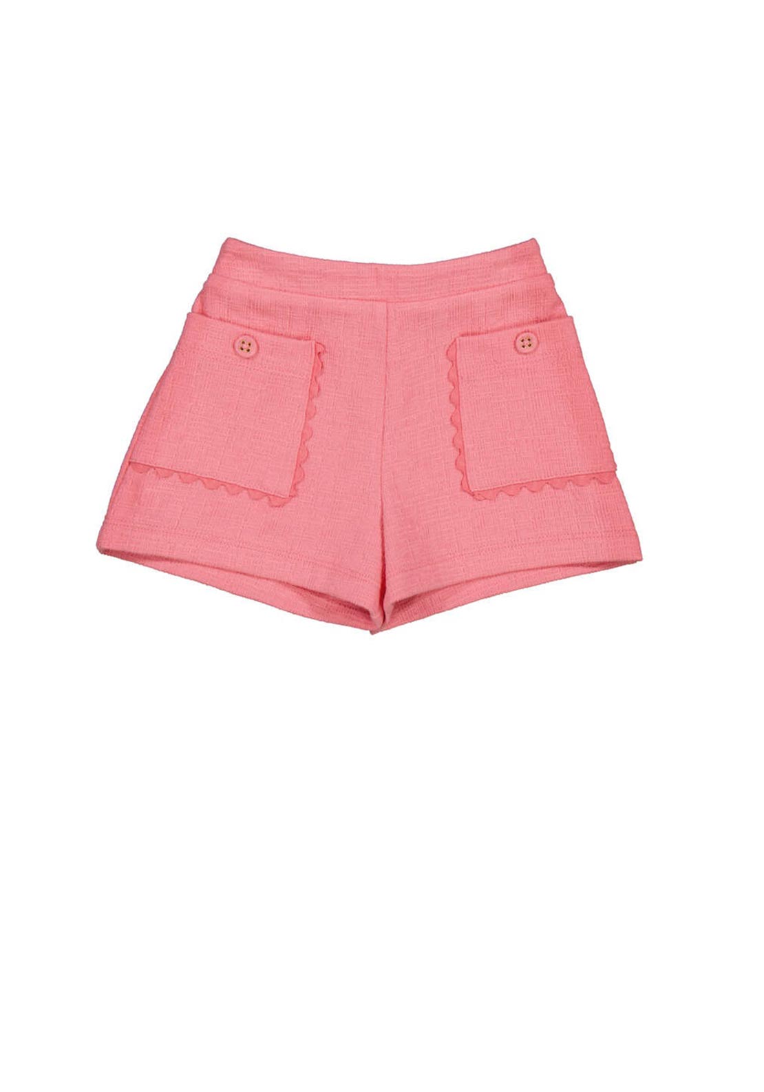 Mayoral Baby Girl Pocket Detail Shorts, Pink