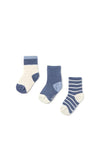 Mayoral Baby Boy Set of 3 Socks, Blue