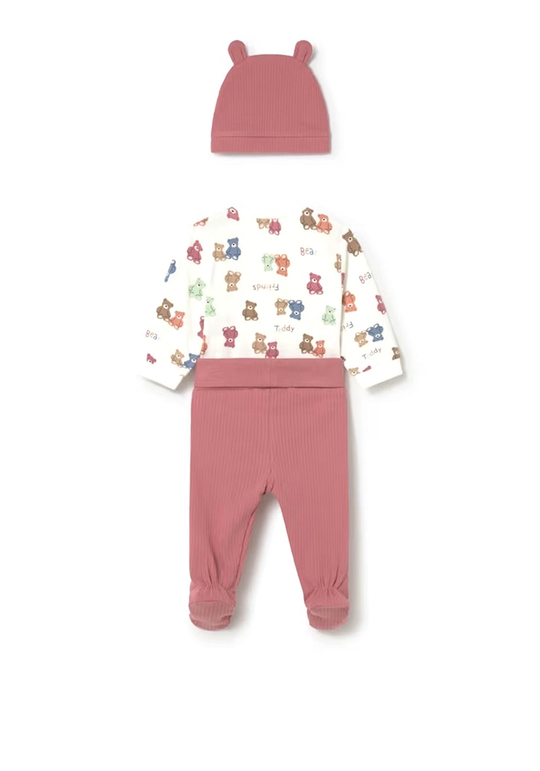 Mayoral Baby Boy Teddy 3 Piece Set, Orange