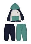 Mayoral Baby Boy 3 Piece Tracksuit Set, Green